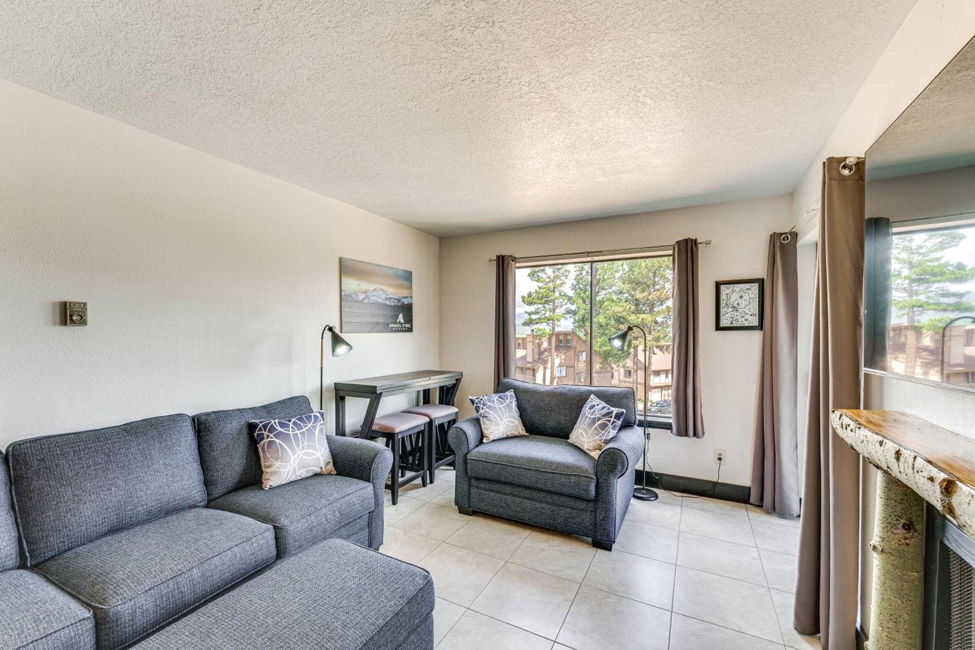 Angel Fire Mountain Condo Steps To Ski Resort! المظهر الخارجي الصورة