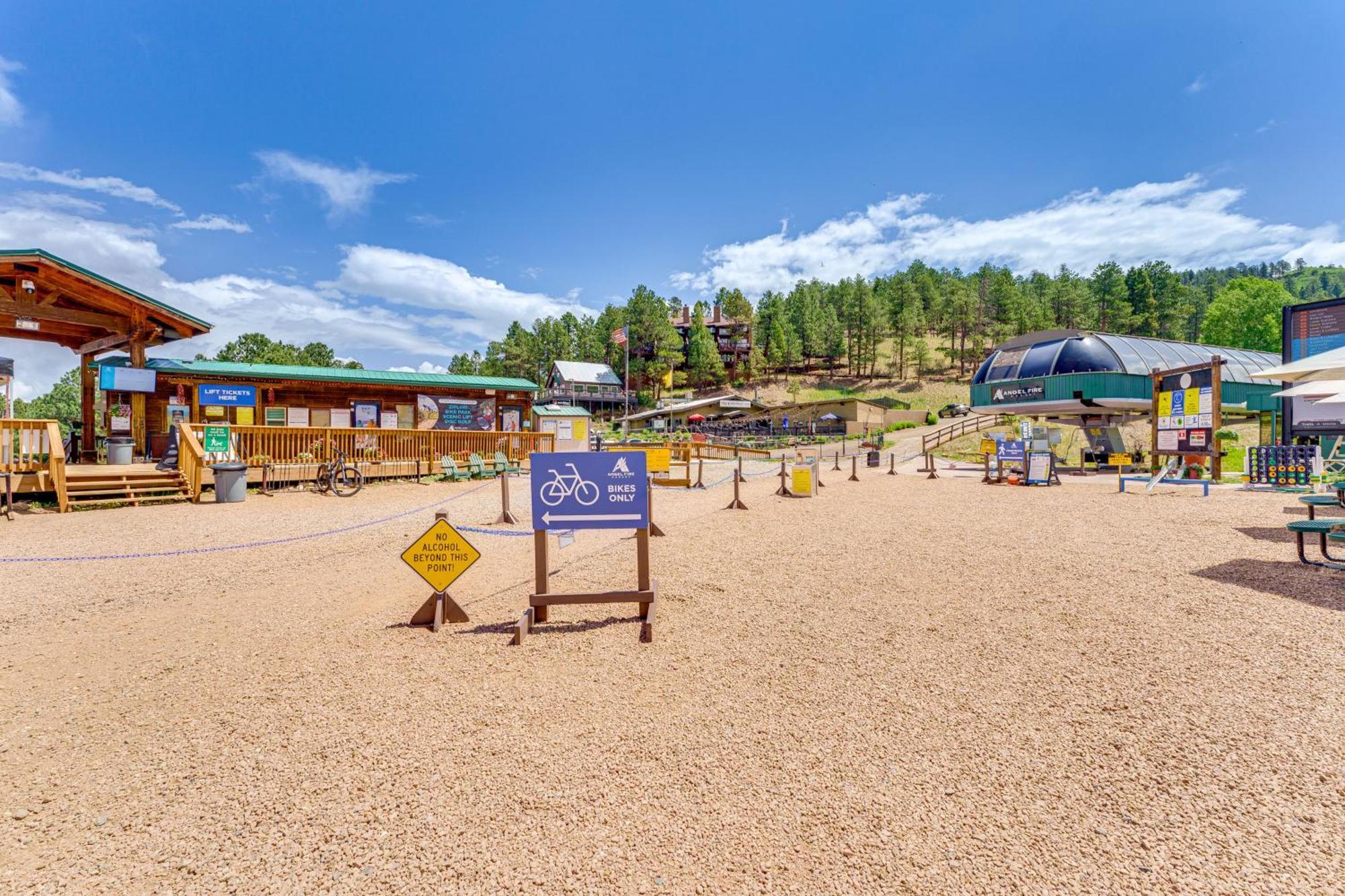 Angel Fire Mountain Condo Steps To Ski Resort! المظهر الخارجي الصورة