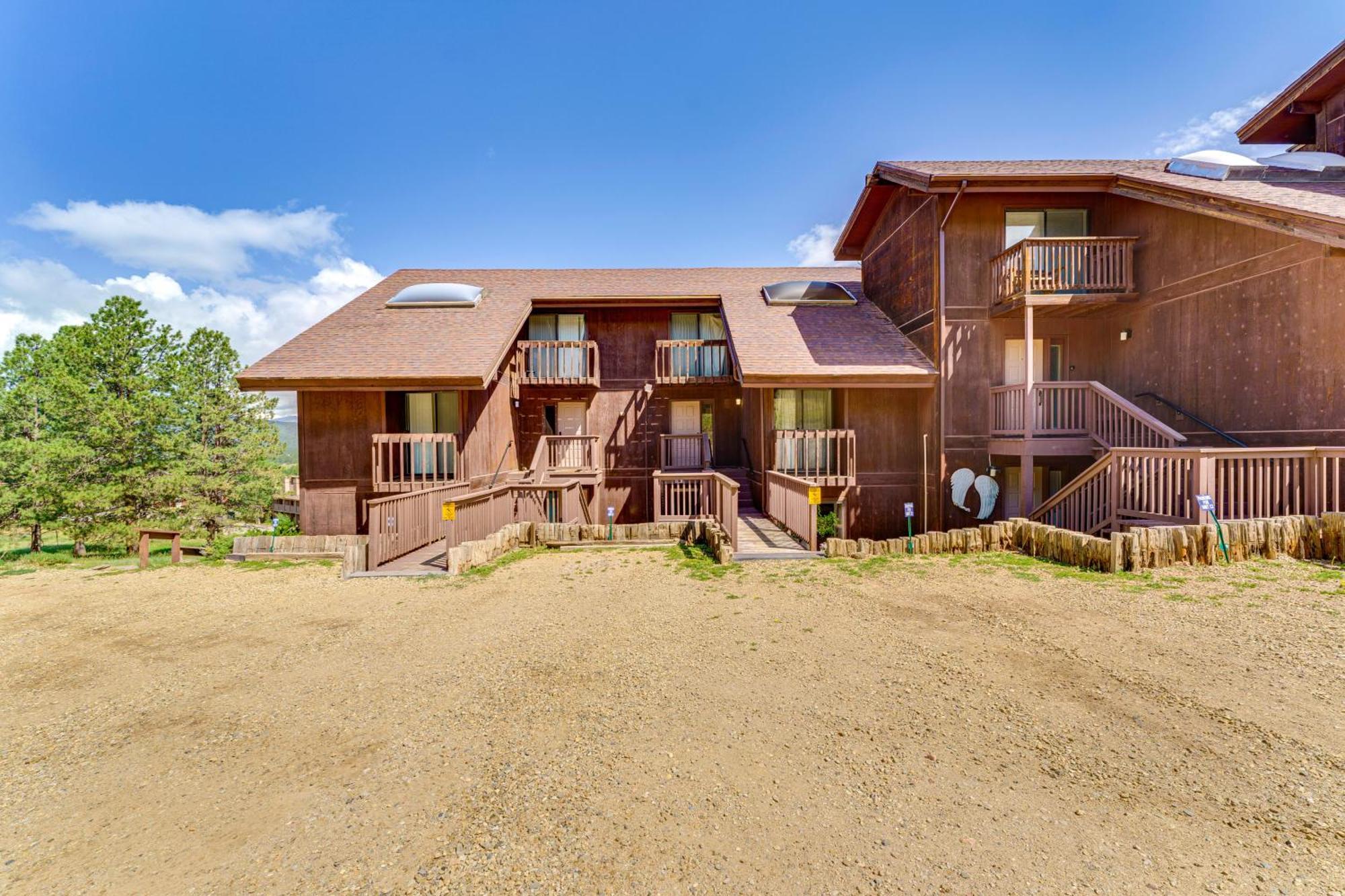 Angel Fire Mountain Condo Steps To Ski Resort! المظهر الخارجي الصورة